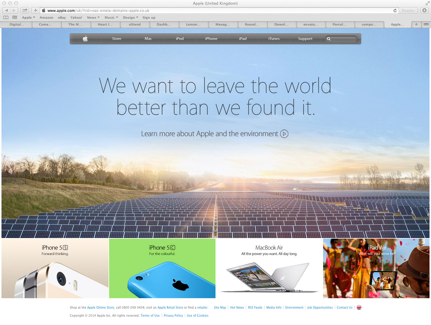 Apple marketing gone mad?